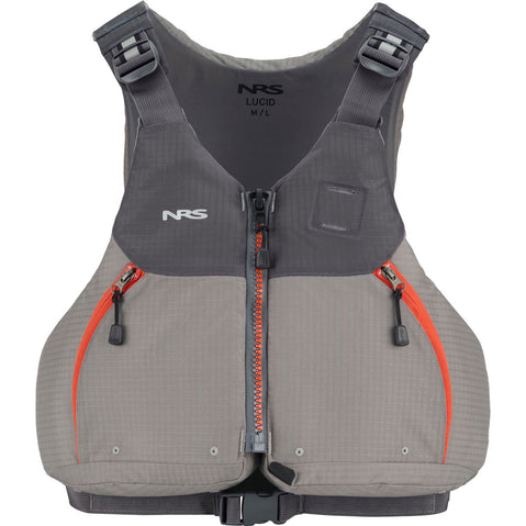 NRS Lucid Lifejacket (PFD) in Silver front