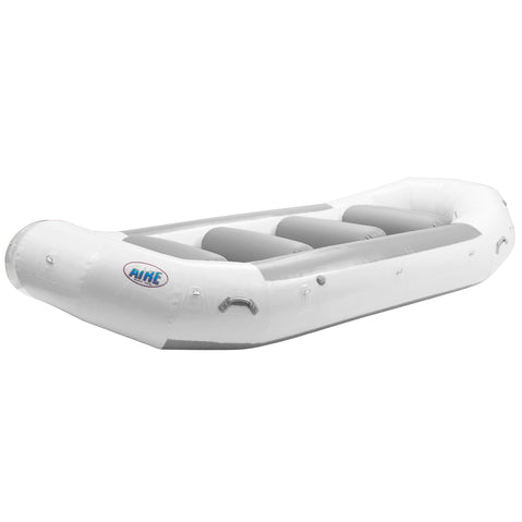 AIRE 156R Self-Bailing Raft in White angle