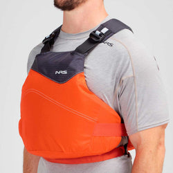 NRS Vapor Lifejacket Flare model angle view