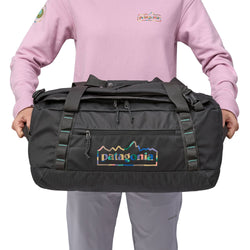 Patagonia Black Hole Duffel 40L in Unity Fitz/Ink Black model front