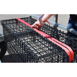 Malone Megasport 2-Boat Bunks Trailer Package with wire storage basket