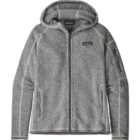 Patagonia Women's Better Sweater Hoody in Birch White front