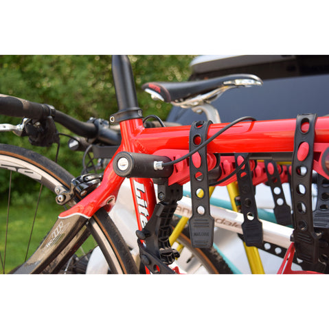Malone Runway Max 4 Bike Hitch Rack security lock