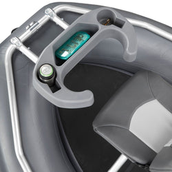 NRS Slipstream 142 Fishing Raft Package thigh hook detail