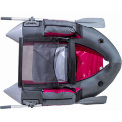 Outcast Cruzer Float Tube in Cranberry top