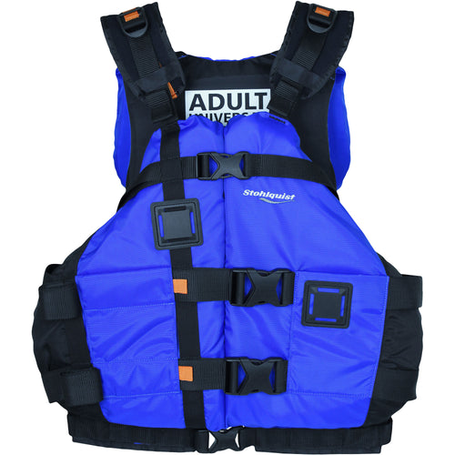 Stohlquist Canyon Lifejacket (PFD) in Blue front