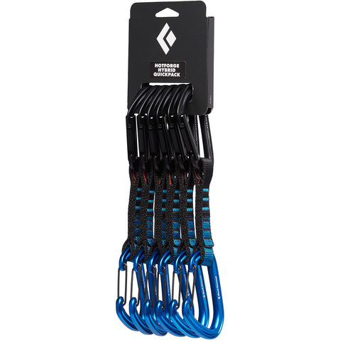 Black Diamond Hotforge Hybrid Quickdraw Quickpack in Blue front