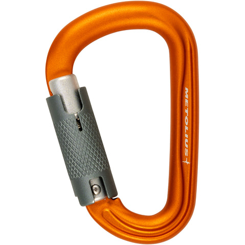 Metolius Element II Auto Lock Carabiner in Gold angle