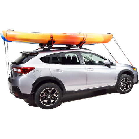Malone SeaWing Kayak Roof Rack with kayak loaded