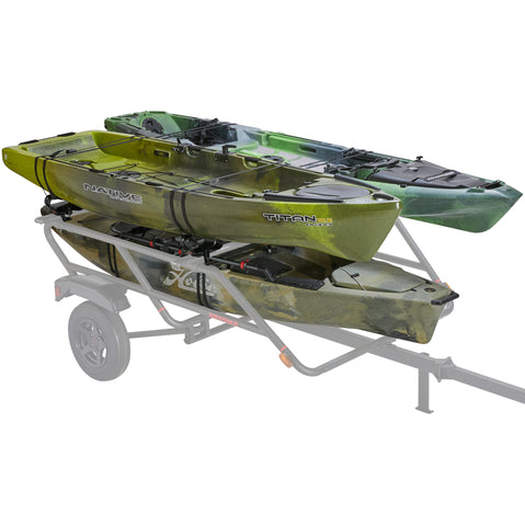 Yakima BigCatch Kayak Roof Rack installed