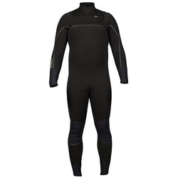 NRS Men's Radiant 4/3 Wetsuit in Black front
