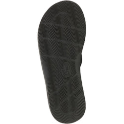 Chaco Men's Classic Flip Sandals in Solid Black sole