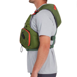 NRS Chinook Lifejacket (PFD) forest model side