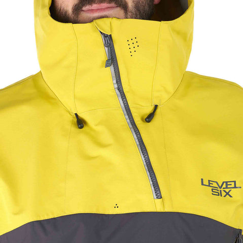 Level Six Juneau Semi-Dry Top in Citron neck zipped