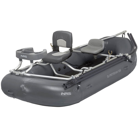 NRS Slipstream 106 Fishing Raft Package left