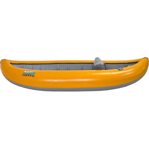 AIRE Hot Potato Inflatable Kayak in Yellow side