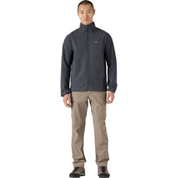 Patagonia Men's R1 TechFace Jacket Smolder Blue model full