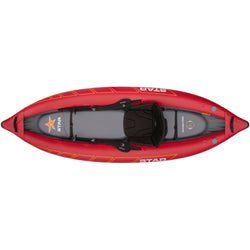 NRS Raven I Pro Inflatable Kayak in Red top