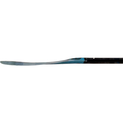 Aqua-Bound Aerial Major Fiberglass Versa-Lok Straight Shaft 4-Piece Kayak Paddle in Blue blade profile