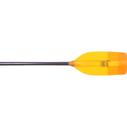 Werner Bandit Adjustable Fiberglass Canoe Paddle blade side