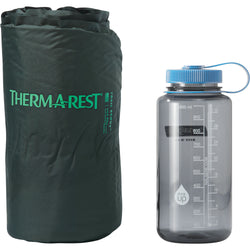 Therm-a-Rest Trail Scout Sleeping Pad in Deep Forest packed