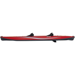 Star Paragon Tandem Inflatable Kayak in Red side