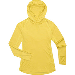 NRS Women's Silkweight Hoodie in maize