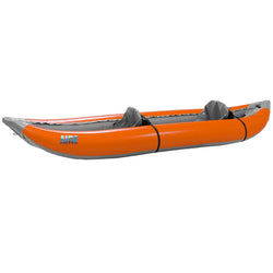AIRE Outfitter II Inflatable Kayak in Orange angle