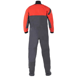 Level Six Cronos Semi-Dry Suit in Molten Lava back