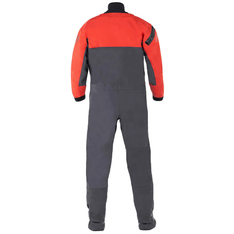 Level Six Cronos Semi-Dry Suit in Molten Lava back