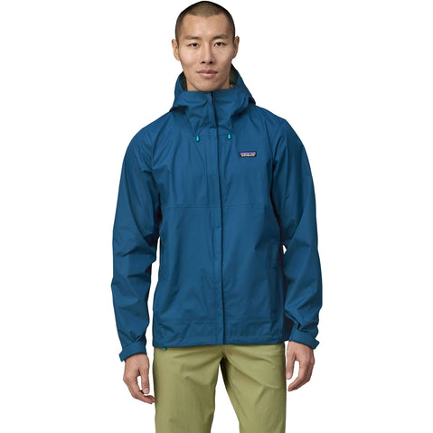 Patagonia Men's TorrentShell 3L Rain Jacket endless blue model front