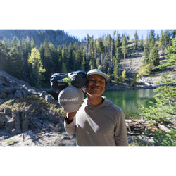 Therm-a-Rest Boost 650 32 Degree Down Sleeping Bag in Meadow Green lifestyle