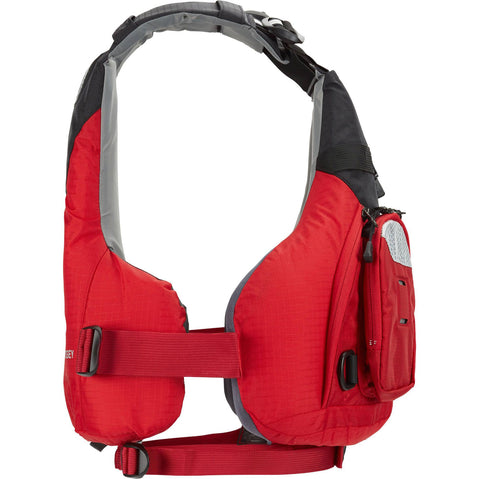 NRS Odyssey Lifejacket (PFD) in Red side