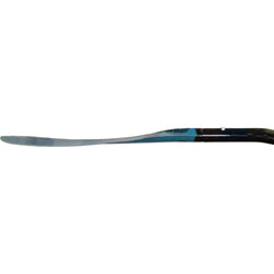 Aqua-Bound Aerial Minor Fiberglass Versa-Lok Bent Shaft 4-Piece Kayak Paddle in Blue blade profile