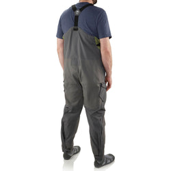 NRS Champion Bibs in Dark Shadow model left