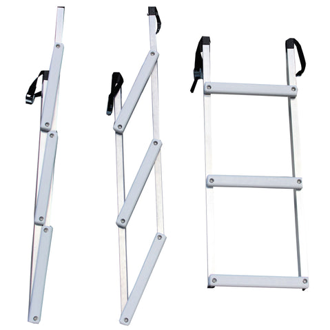 Downstream River Gear Raft Ladder in White top