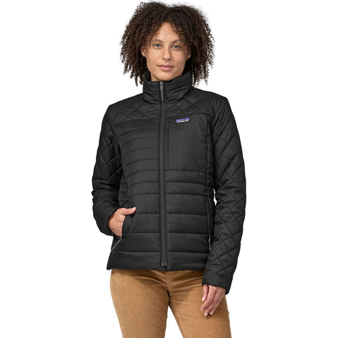 Patagonia Women's Radalie Jacket in Black model front