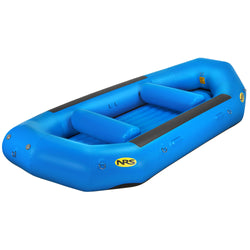 NRS Otter 140 Self-Bailing Raft in Blue angle