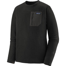 Patagonia Men's R1 Air Crew Shirt in Black angle