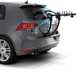 Thule Gateway Pro 2 Bike Trunk Rack installed on a car