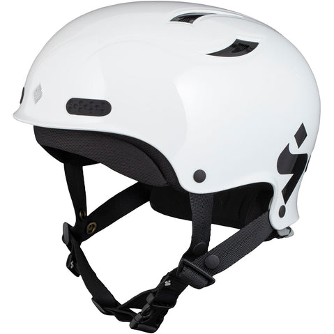 Sweet Protection Wanderer II Kayak Helmet gloss white left angle