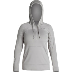 NRS Women's Lightweight Hoodie in Titanium front