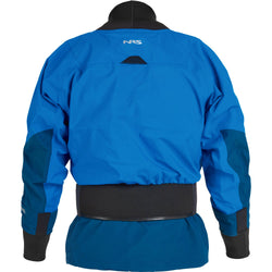 NRS Men's Flux Dry Top in Blue back