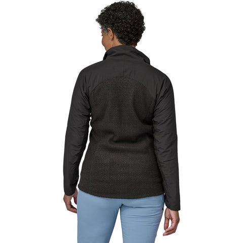 Patagonia Women's Nano-Air Light Hybrid Jacket in Black model back