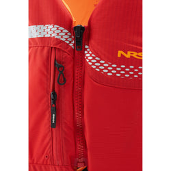 NRS Vista Lifejacket (PFD) in Red zipper