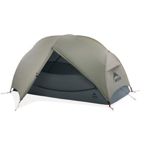 MSR Hubba Hubba LT 1 Person Backpacking Tent rainfly unzipped