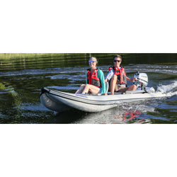 Sea Eagle PaddleSki 437ps Inflatable Kayak 2 Person Swivel Seat Package lifestyle