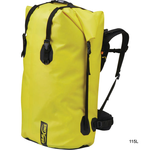 Seal Line Black Canyon Dry Pack in Yellow front