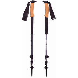 Black Diamond Trail Cork Trekking Poles in Granite pair