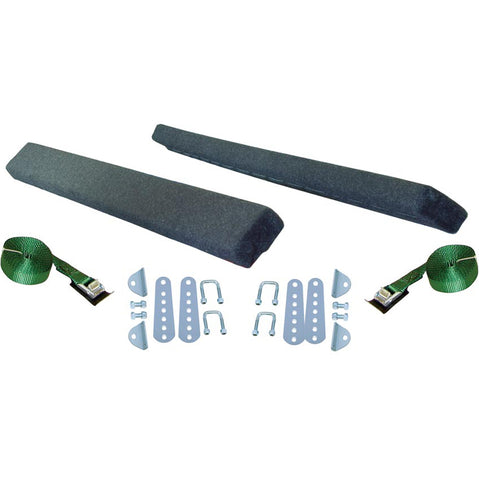 Malone Large Bunk Kit Kayak Carrier all component
